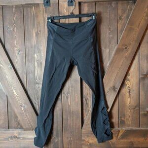 Black Athlethic Leggings with Side Cutouts 4